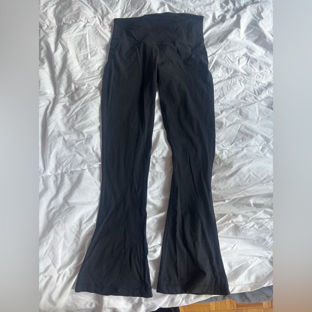 Lululemon Black Flared Leggings